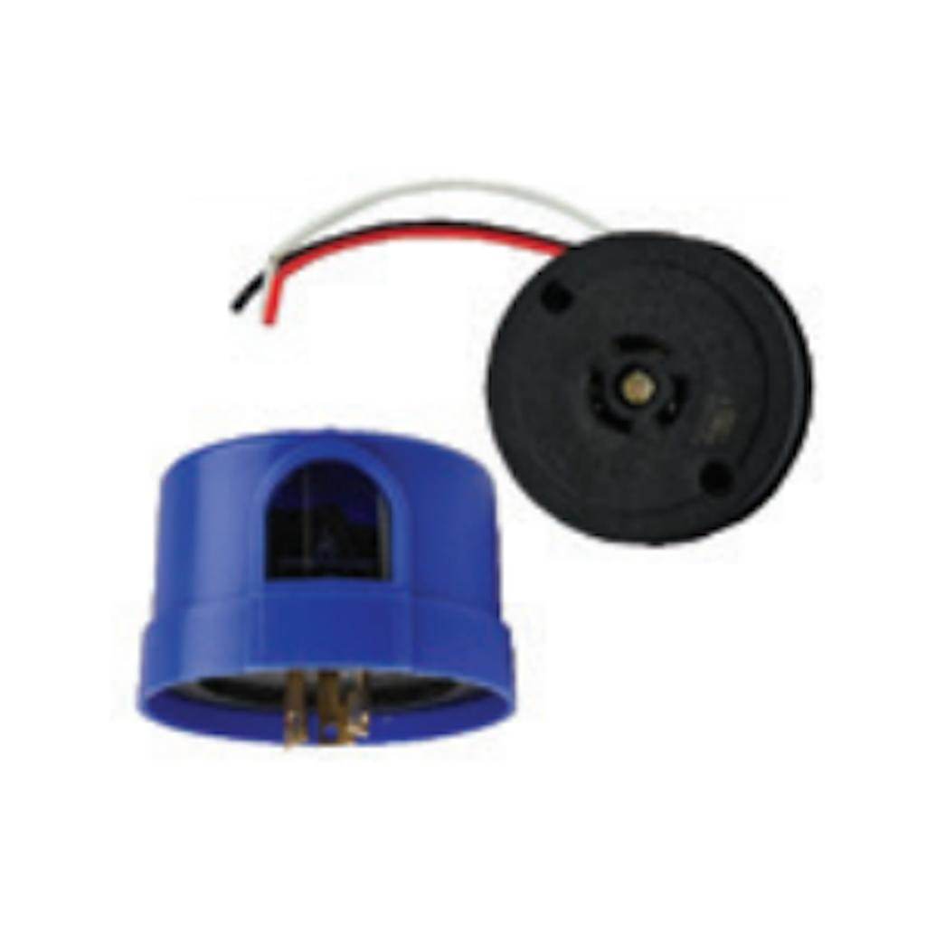 120/277 volt 3 Prong Dusk to Dawn Twist Lock Photocell & Receptacle 1