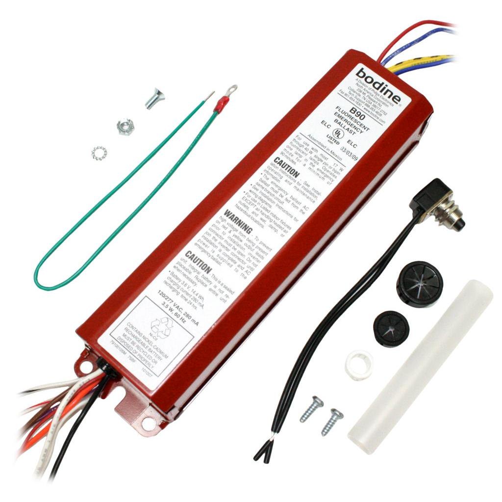 1-2 120/277 volt Lamp Fluorescent Ballast 1