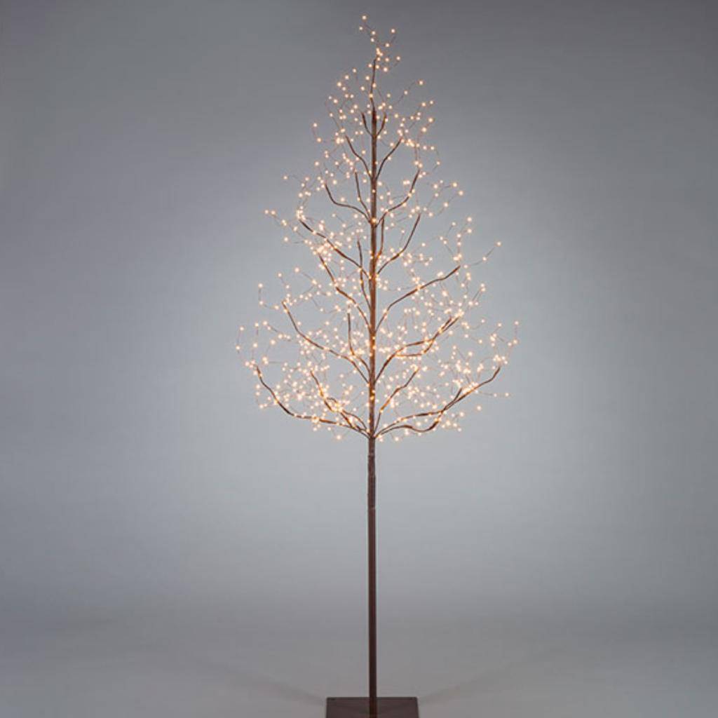 6' Artificial 690 Lights Electric LED Lighted Tree 1