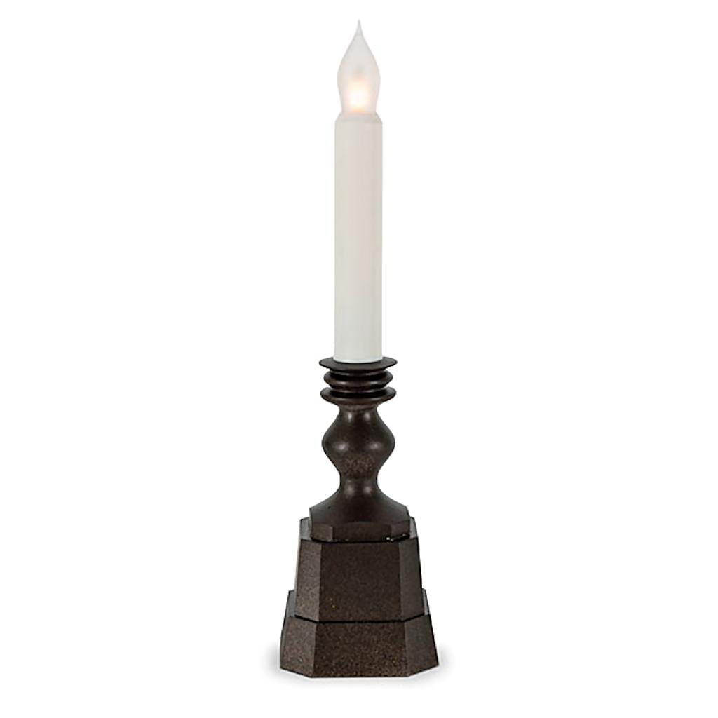 12.7" Battery Operated LED Window Candle with Timer 1