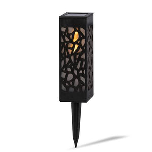 11.2" Black Battery Operated LED Candle (Set of 4) 2