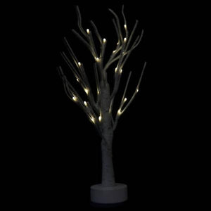 2' Battery Operated Artificial Lighted Tabletop Tree 2