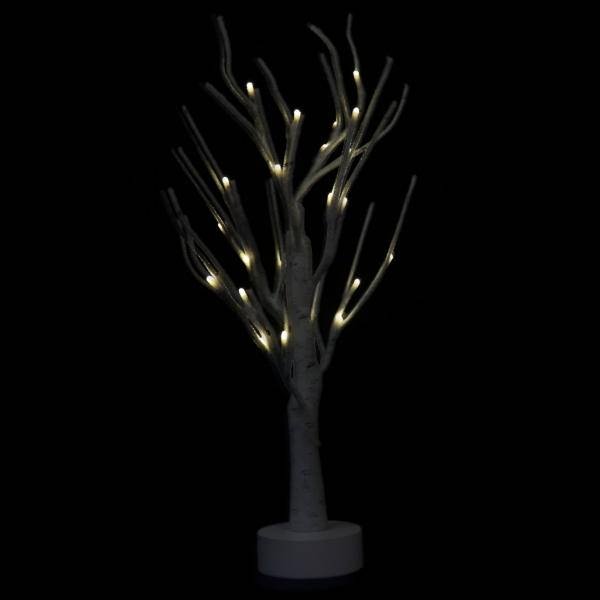 2' Battery Operated Artificial Lighted Tabletop Tree 2