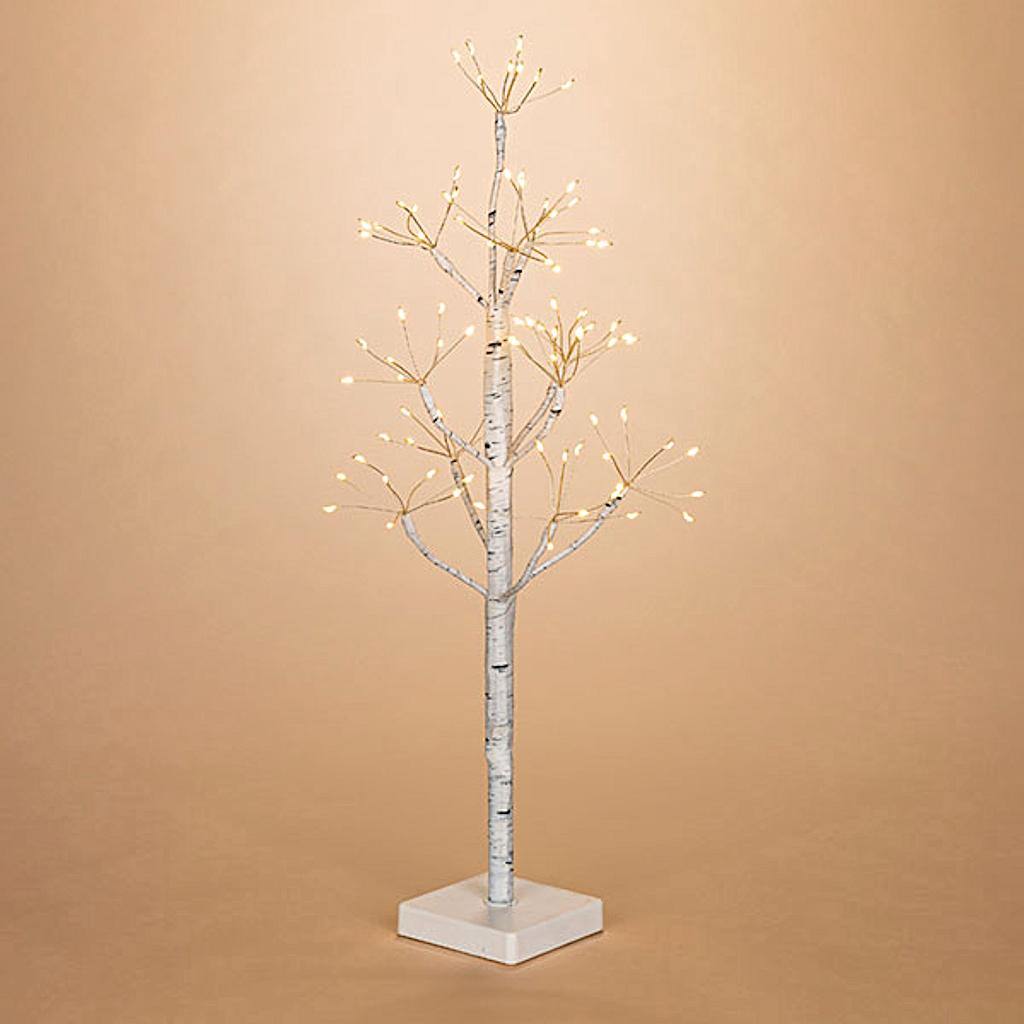 2' Battery Operated Artificial Birch Flower Tree Lighted Tree 1