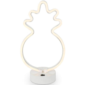 11.8" Neon Lighted Warm White LED Pineapple 1