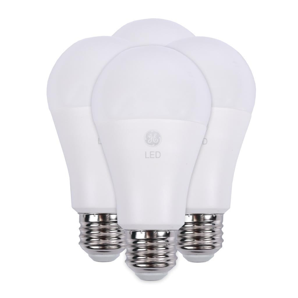 9 watt 120 volt A19 Medium Screw Base 2700K Warm White Frosted Non-Dimmable LED (4 Pack) 1