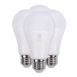 9 watt 120 volt A19 Medium Screw Base 4000K Cool White Frosted Non-Dimmable LED (4 Pack) 1