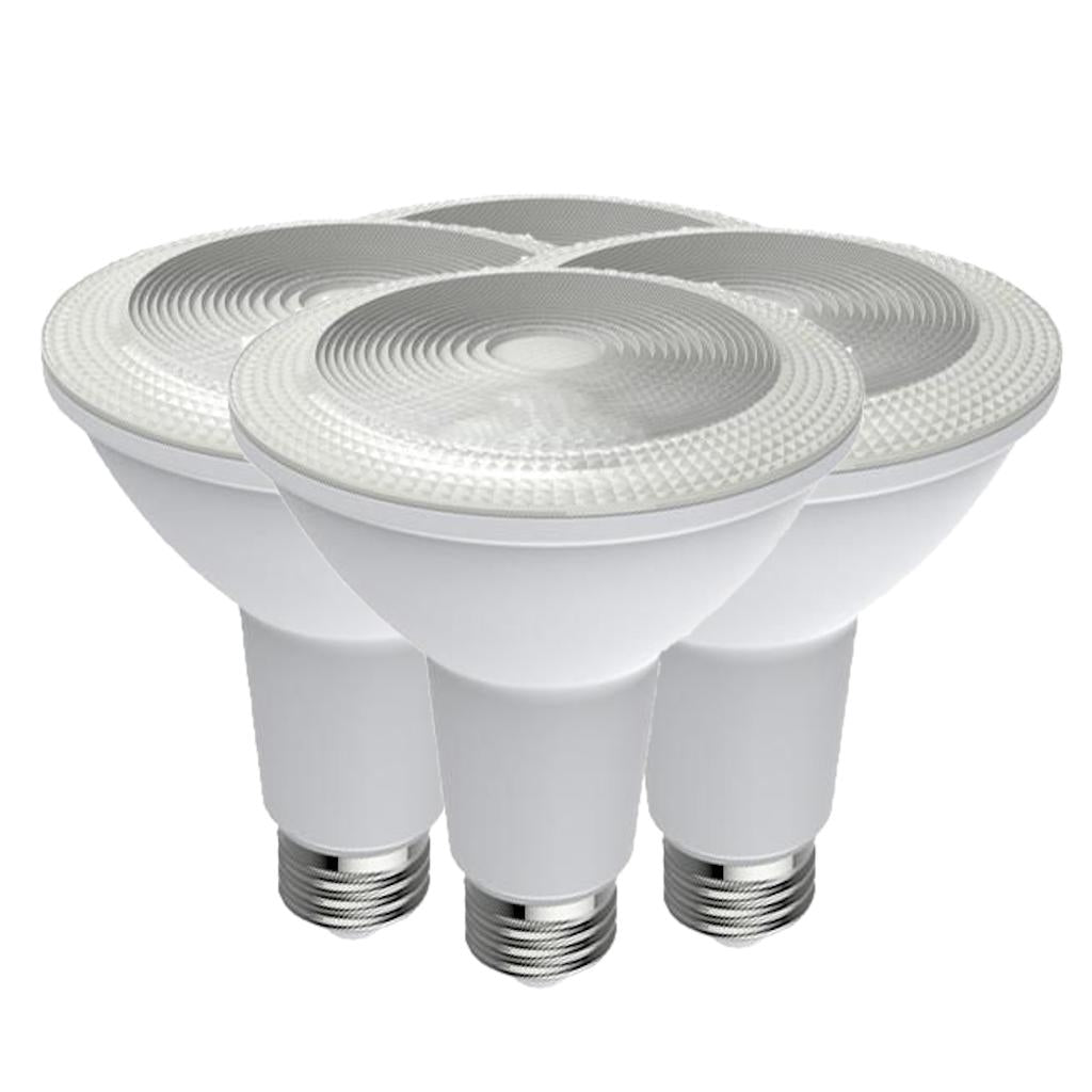 12 watt 120 volt PAR30LN Medium Screw Base 3000K Natural White Dimmable LED (4 Pack) 1