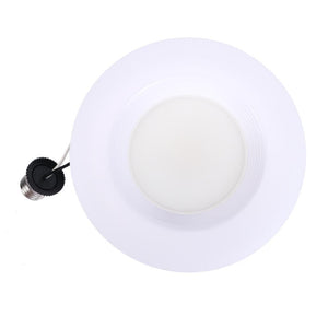 6" 8 Watt 120 volt Medium Screw Base CCT Selectable White Dimmable Flood LED Retrofit Kit (4 Pack) 1