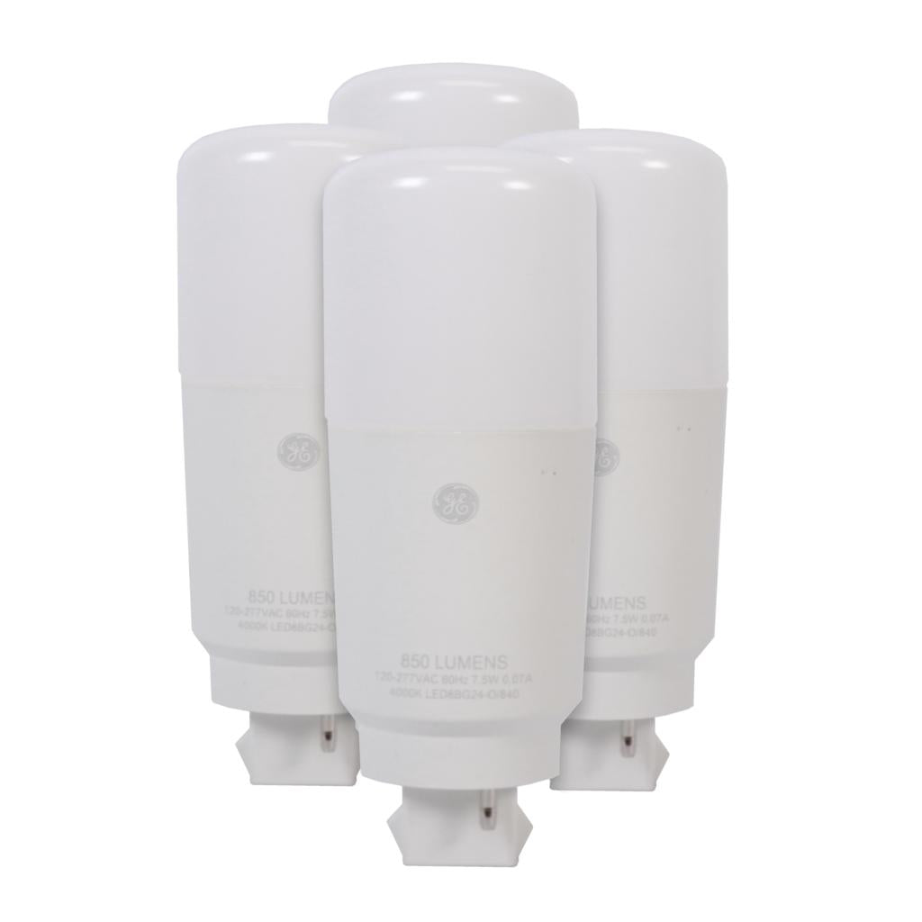 7.5 watt 2-Pin Base 2700K Warm White Ballast Bypass LED (4 Pack) 1