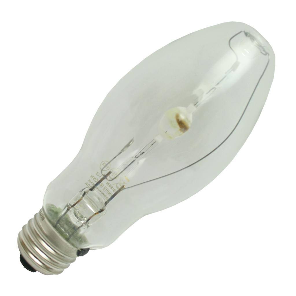 70 watt BD17 Medium Screw Base 4000K Cool White Clear Metal Halide 1