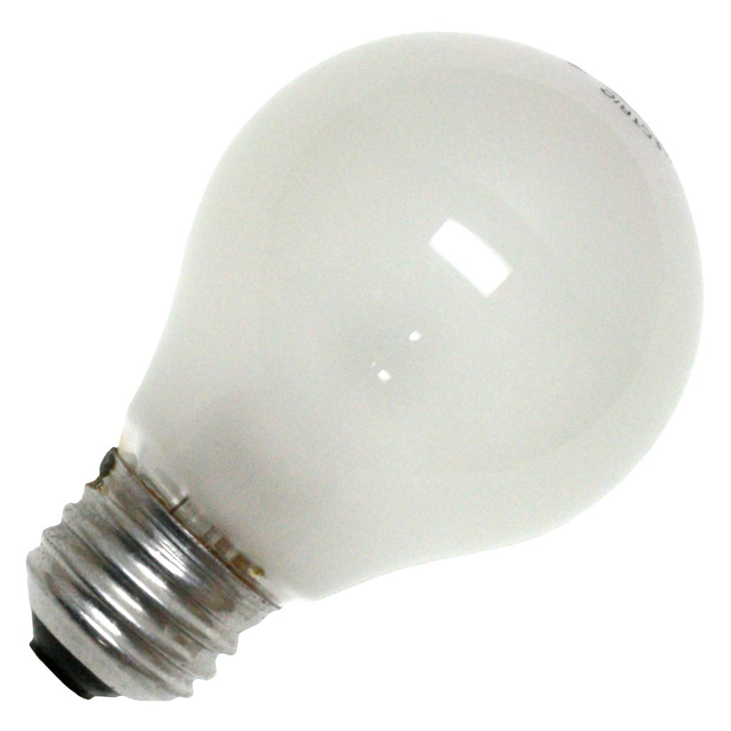 25 watt 250 volt A19 Medium Screw Base Frosted 1