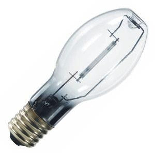 100 watt ED23.5 Mogul Screw Base 2000K Warm White Long Life Clear Sodium 1