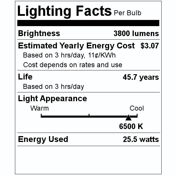 25.5 watt 48" T5 Miniature Bi-Pin Base 6500K Daylight Non-Dimmable LED 2