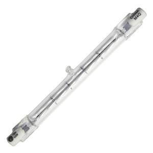 500 watt 130 volt T3 Recessed Single Contact Base 3000K Natural White Clear 1