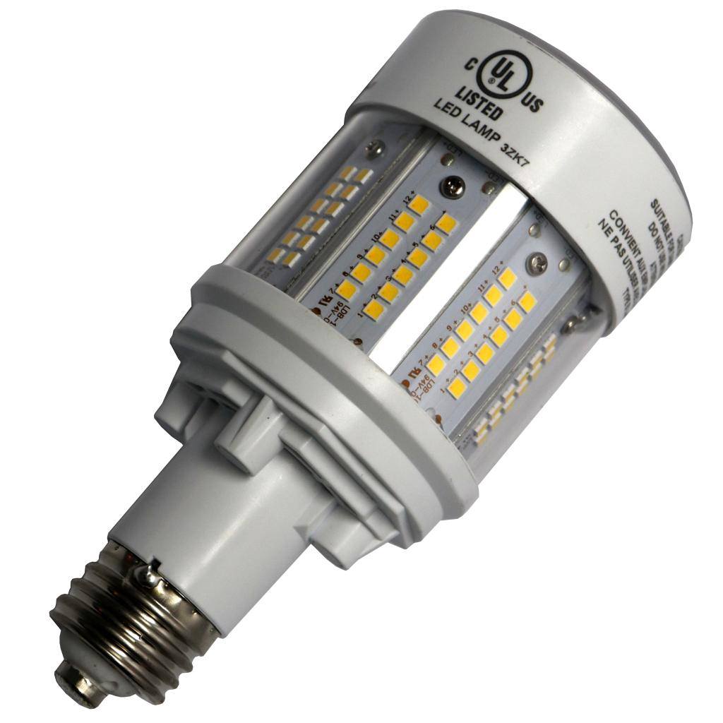 35 watt 120/277 volt Corn Cob Medium Screw Base 4000K Cool White LED 1
