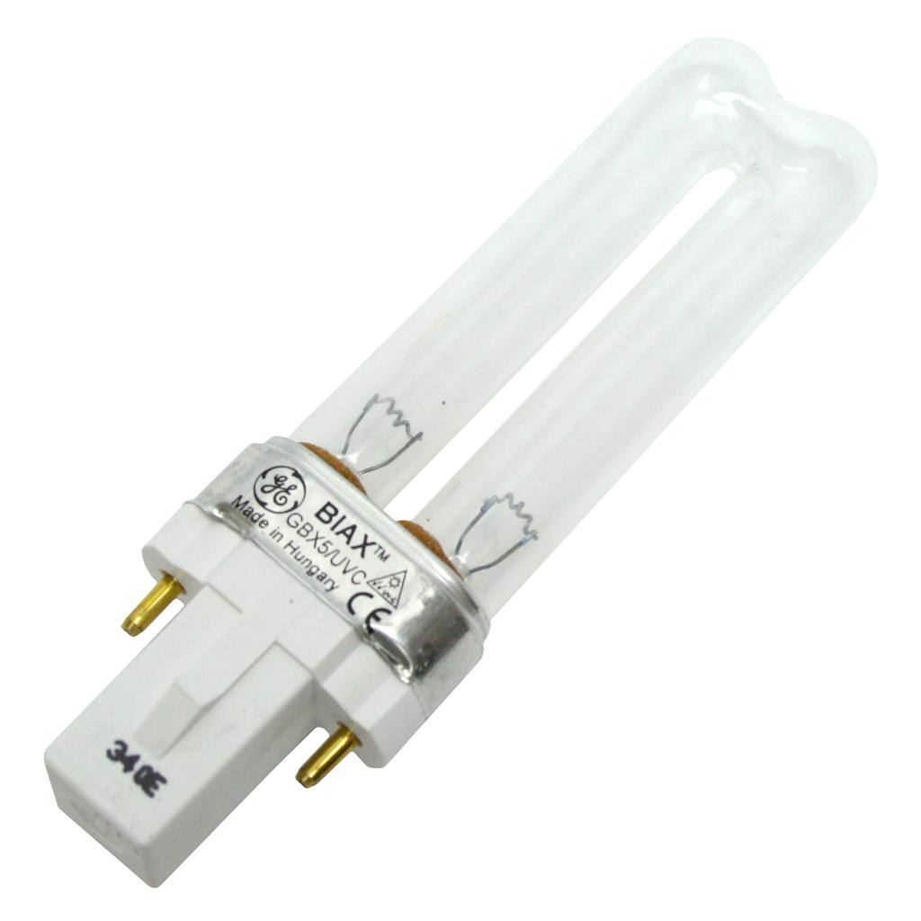 5 watt T4 2-Pin Base Clear Germicidal 1