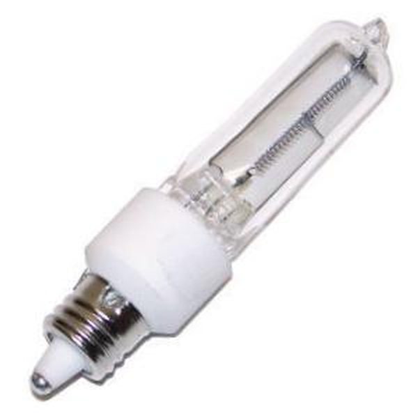 250 watt 130 volt T4 Miniature Candelabra Screw Base 2950K Warm White 1