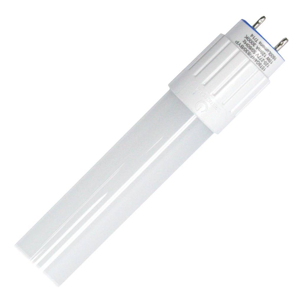 16 watt 120/277 volt 48" T8 Medium Bi-Pin Base 5000K Daylight Non-Dimmable LED 1