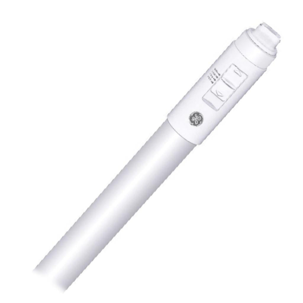 4' 18 watt 120/347 volt T8 Recessed Double Contact Base CCT Selectable Ballast Bypass Glass LED Light Bulb 1