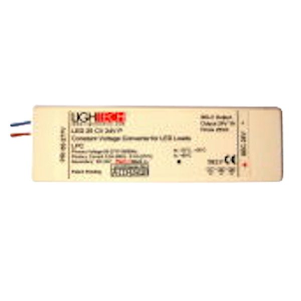 25 watt Output 120-277 volt Input Constant Voltage LED Driver 1