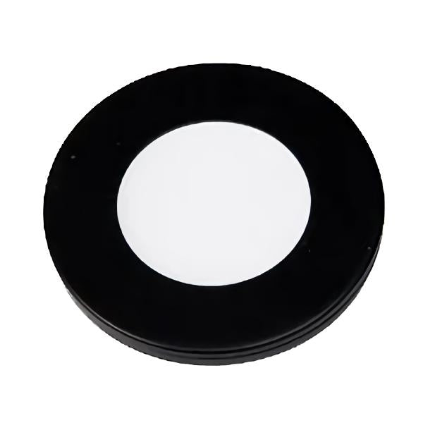 2.2 watt 12 volt 4000K Black Dimmable Slim Puck Light 1