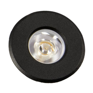 1 watt 12 volt 3000K Round Black Dimmable LED Pathway Light 1