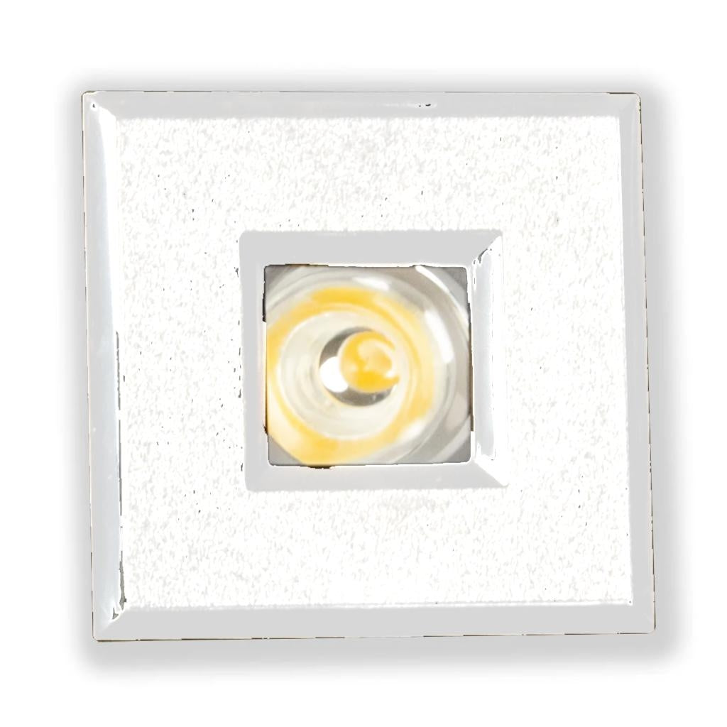 1 watt 12 volt 3000K Square White Dimmable LED Pathway Light 1