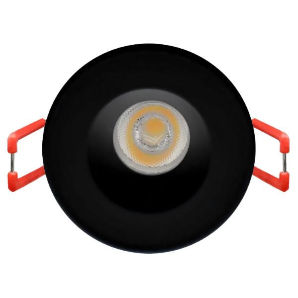 1" 7 watt 120 volt CCT Selectable Black Finish Recessed LED Mini Downlight 1
