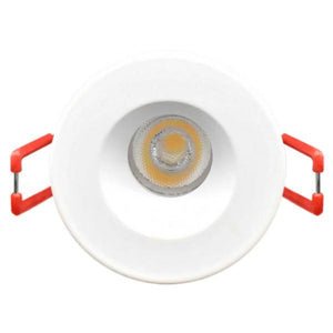 1" 7 watt 120 volt CCT Selectable White Finish Recessed LED Mini Downlight 1
