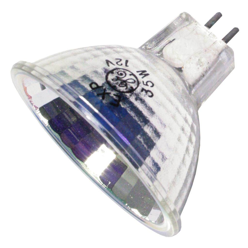 35 watt 12 volt MR16 Bi-Pin Base 3300K Natural White #EXP 1