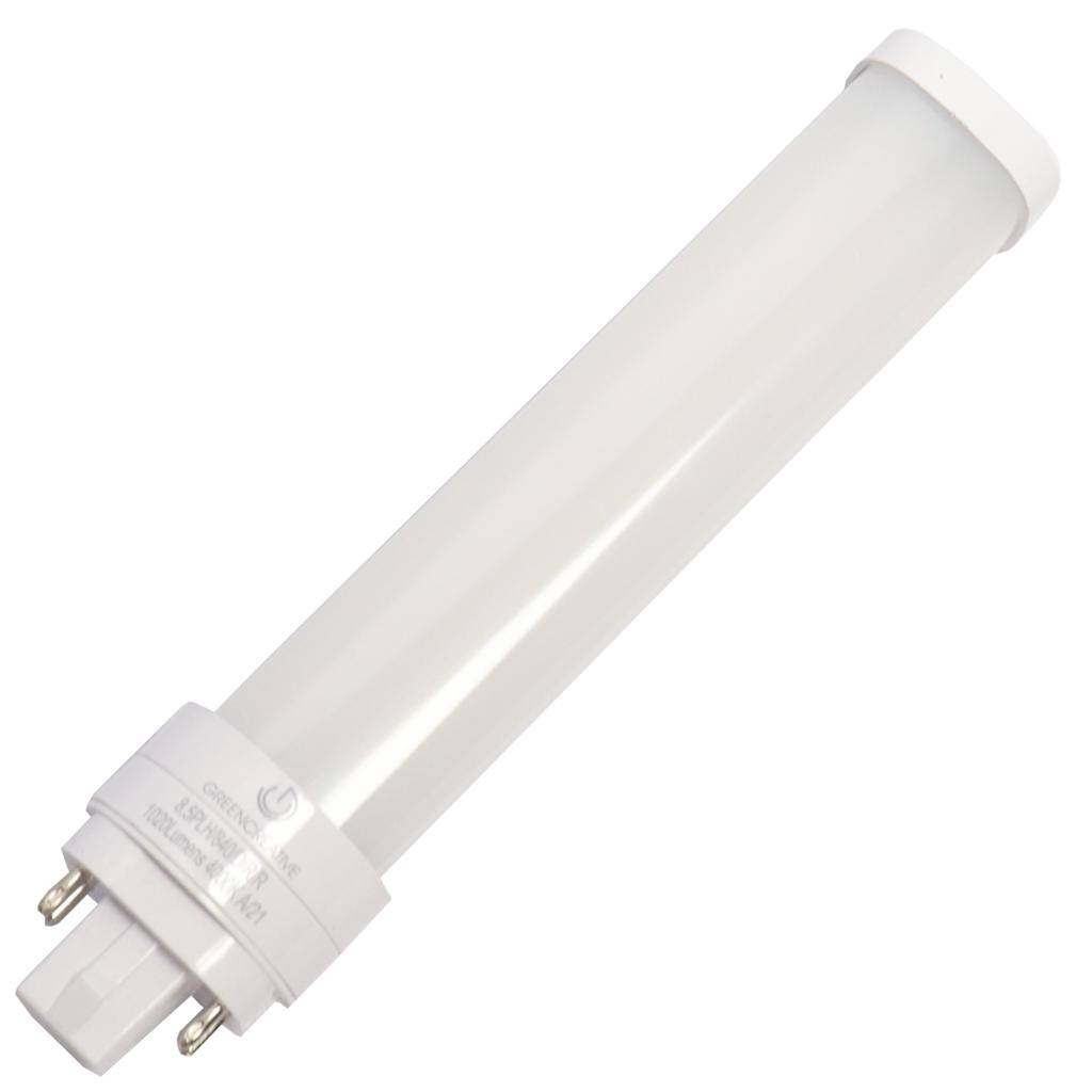 8.5 watt 120/277 volt PL 4-Pin Base 4000K Cool White Dimmable LED 1