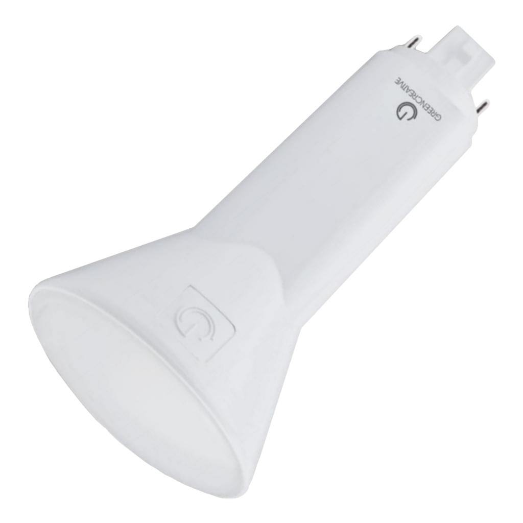 6 watt 120/277 volt PL 4-Pin Base 2700K Warm White Dimmable LED 1
