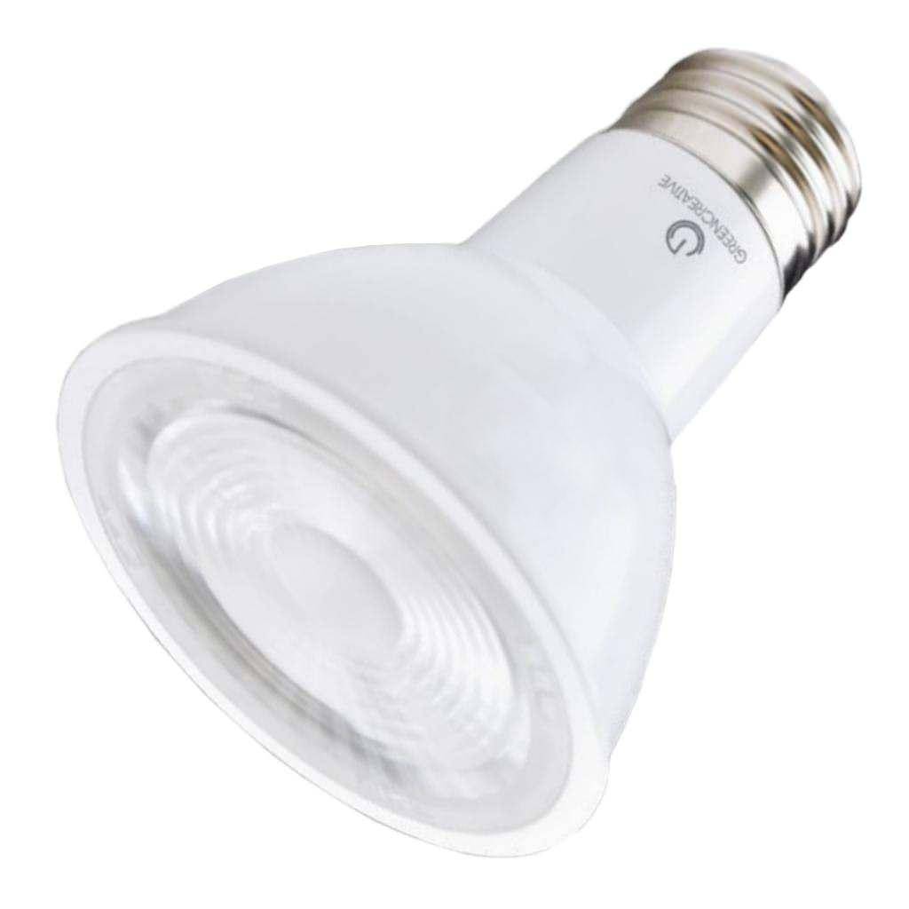 5.5 watt 120 volt PAR20 Medium Screw Base 3000K Natural White Dimmable Flood 1