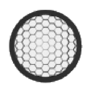 Matte Black Honeycomb Louve Atom Track Series Track Light Ring 1