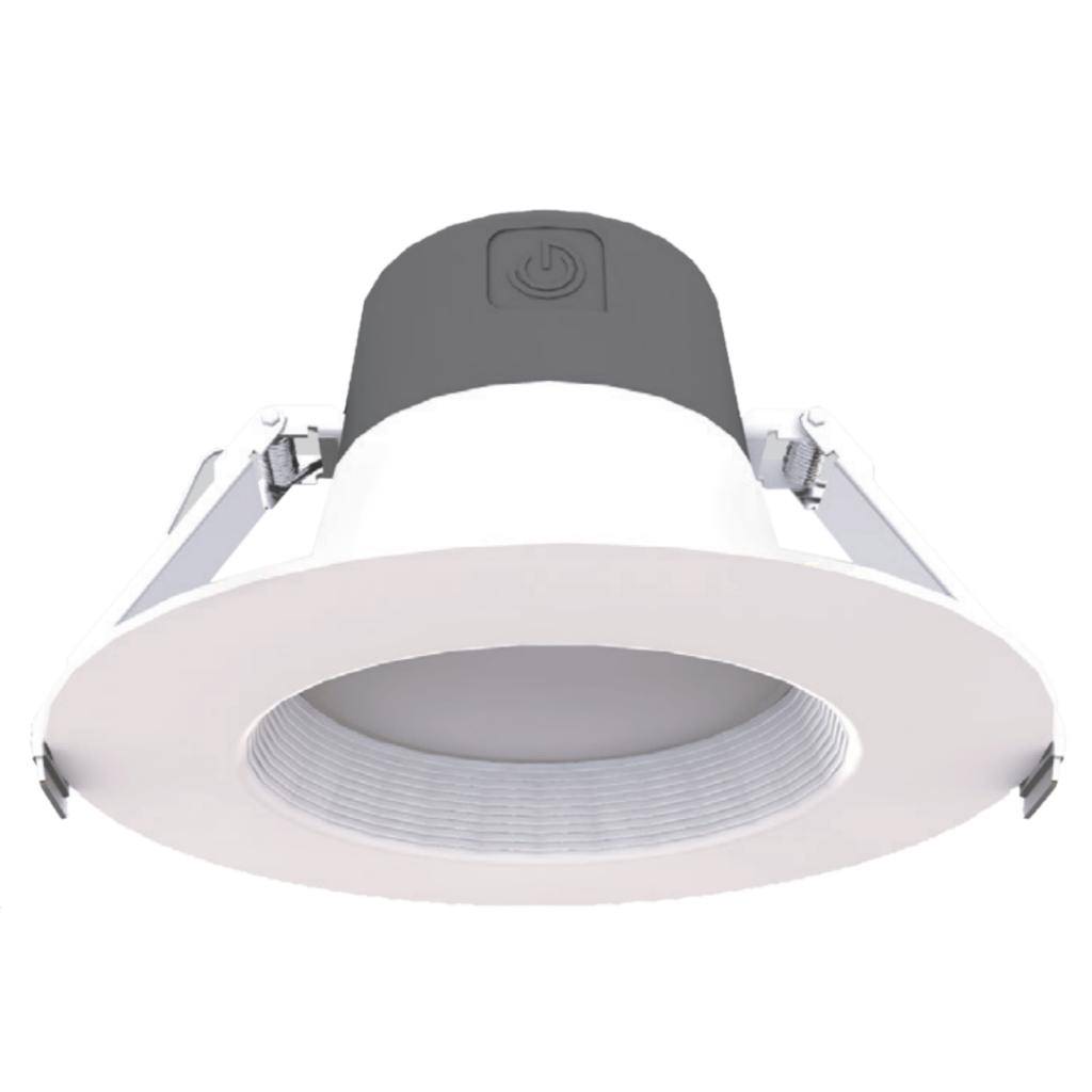 4" 5/7/10 watt 120/277 volt White Downlight 3500K Neutral White Dimmable Flood LED Retrofit Kit 1