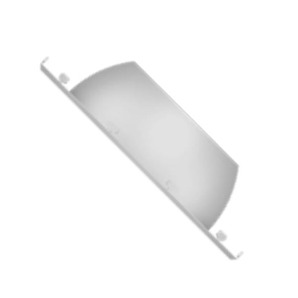 9.5"" Clear Trim Insert for LED Downlight 1