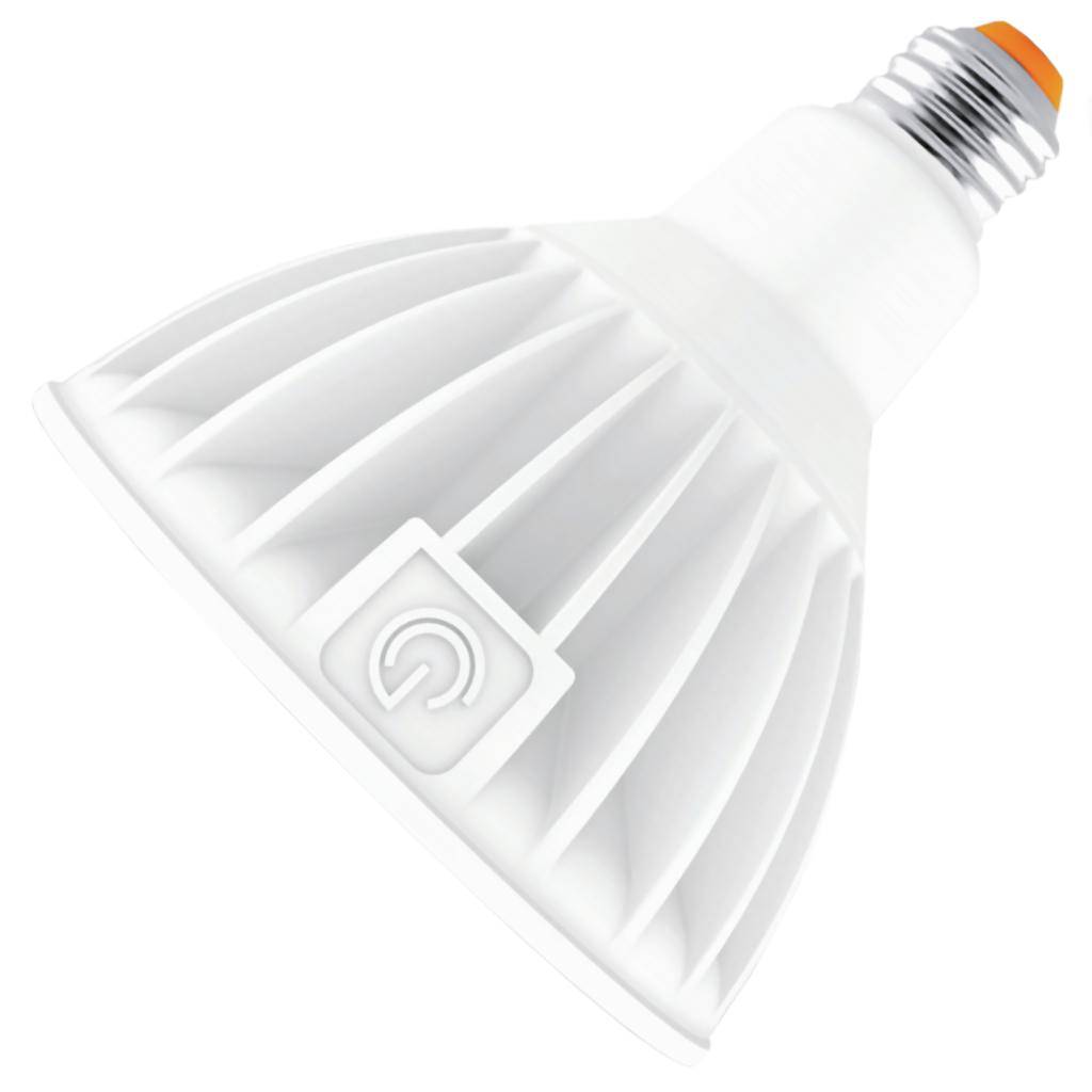 30 watt 120/277 volt PAR38 Medium Screw Base 4000K Cool White Dimmable LED 1