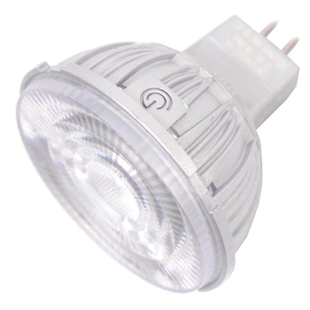 7.5 watt 12 volt MR16 Bi-Pin Base 3000K Natural White Spot LED 1