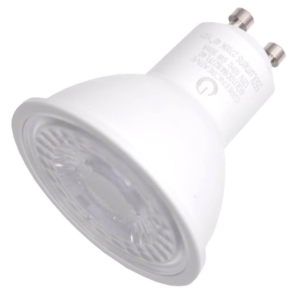 6 watt 120 volt MR16 Twist and Lock Base 3000K Natural White Dimmable Flood LED 1