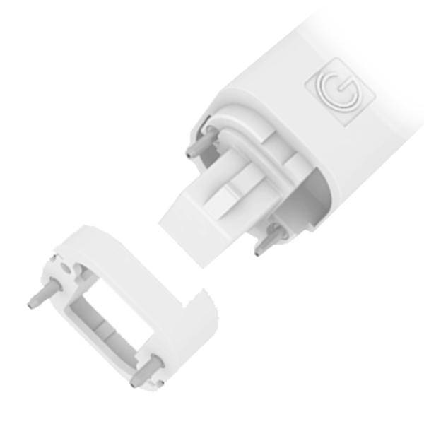 9 watt 120-277 volt PL 2/4-Pin Base 3500K Neutral White PinFit Dimmable LED 3