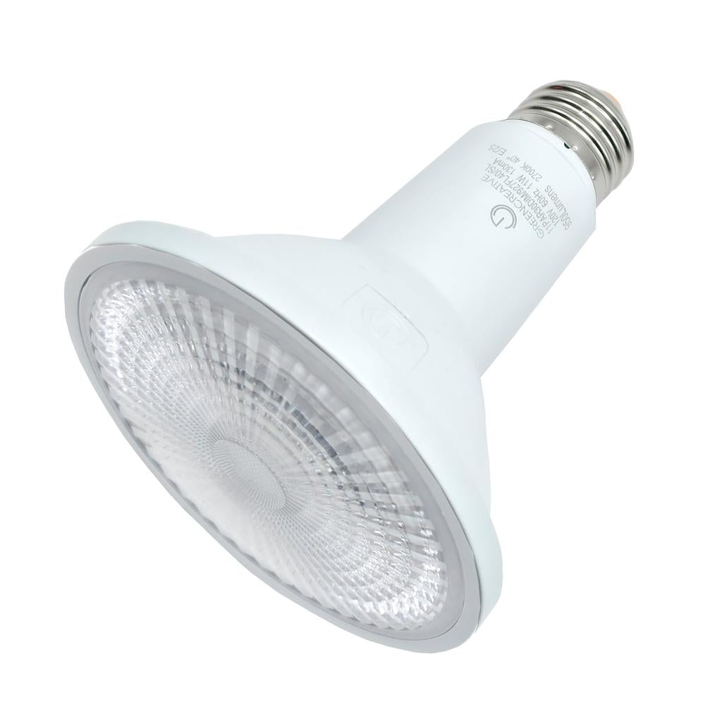 11 watt 120 volt PAR30 Medium Screw Base 3000K Natural White Dimmable Flood LED 1