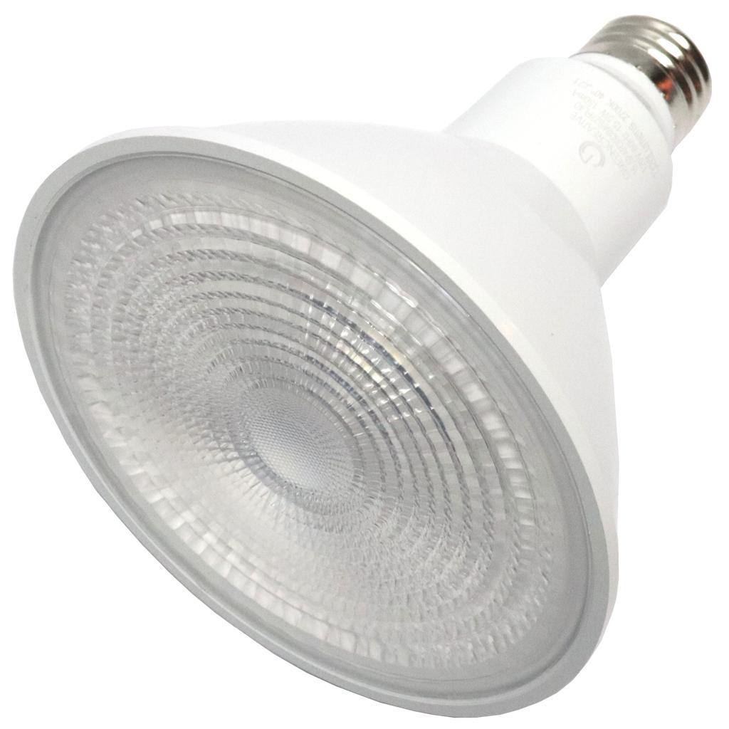 15.5 watt 120 volt PAR38 Medium Screw Base 3000K Natural White Dimmable Flood LED 1
