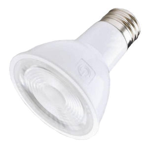 6.5 watt 120/277 volt PAR20 Medium Screw Base 2700K Warm White Swappable Lens Non-Dimmable Flood LED 1