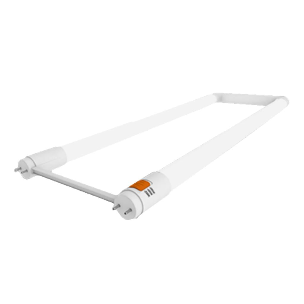 2' 15 watt 120/277 volt T8 Medium Bi-Pin Base CCT Selectable U-Bend LED Light Bulb 1