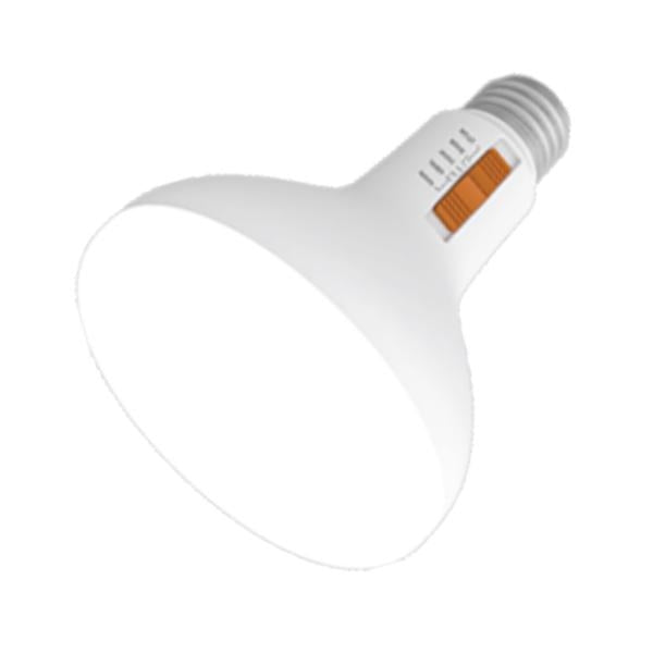 10 watt 120 volt BR30 Medium Screw Base CCT Selectable LED Light Bulb 1