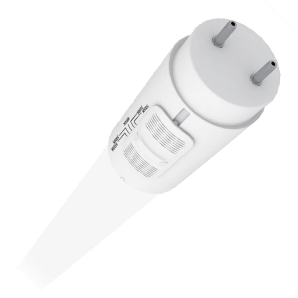 3' 11 watt 120/277 volt T8 Medium Bi-Pin Base CCT Selectable LED Light Bulb 1