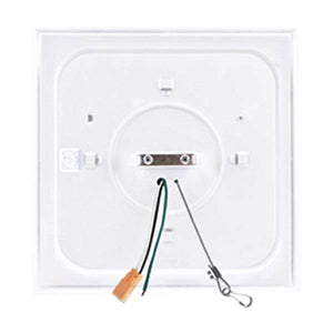 9" 20 watt 120/277 volt 3000K Dimmable LED Square Downlight 3