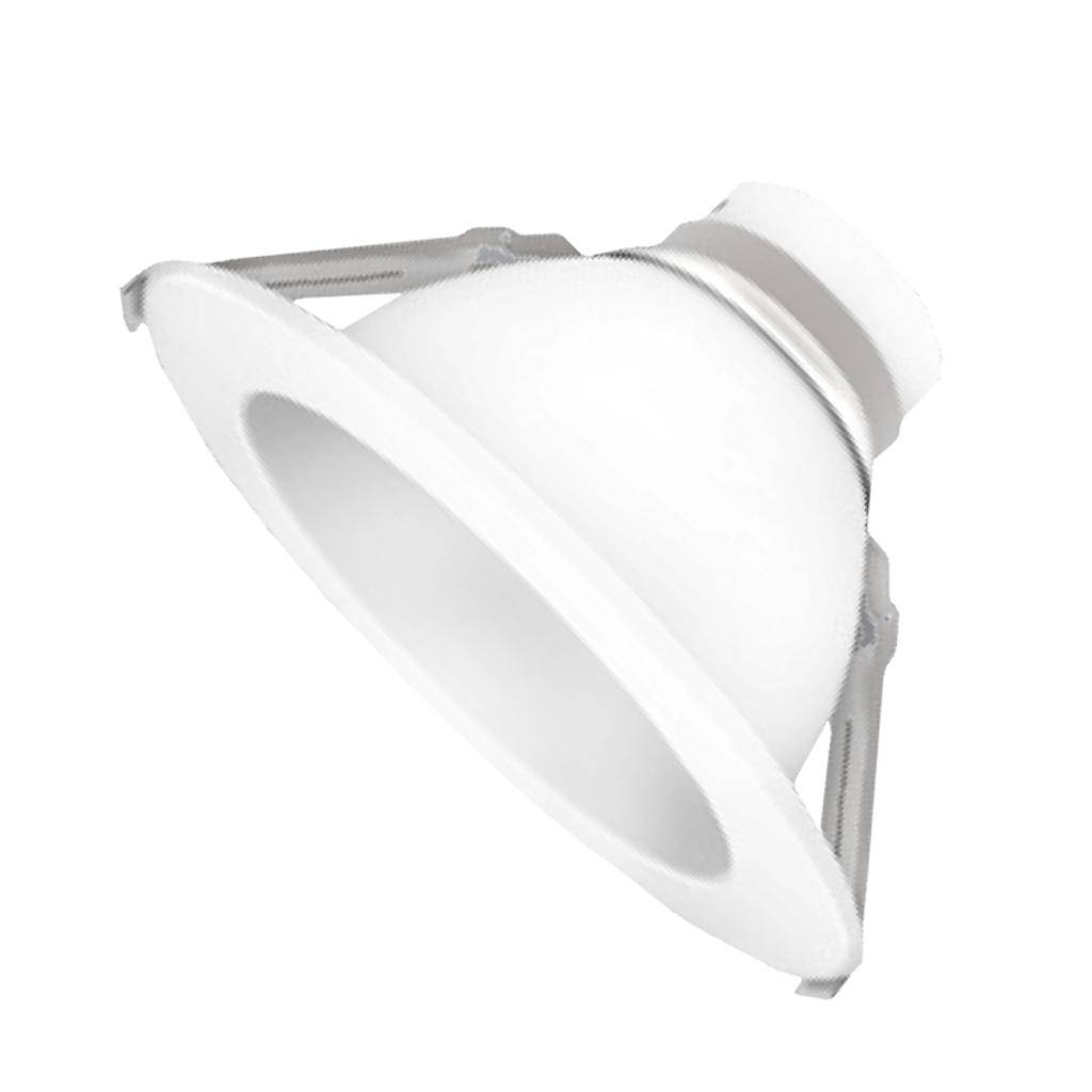 6" Diffuse Matte White Trim and Flange Reflector 1