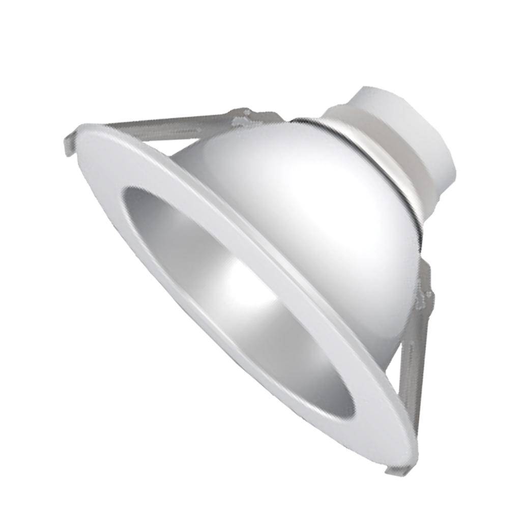9.5" Clear Diffuse Trim and Flange Reflector 1